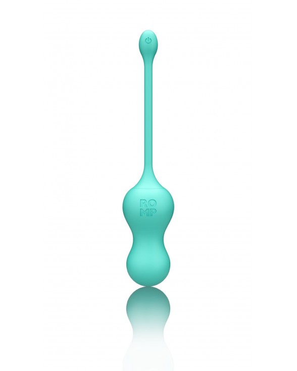 Віброяйце для точки G з пультом керування Romp Cello Light Teal - 3