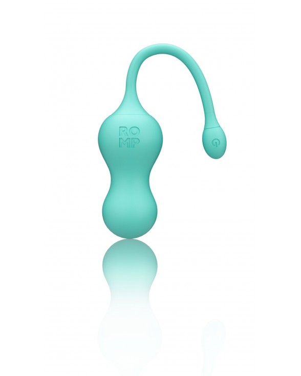 Віброяйце для точки G з пультом керування Romp Cello Light Teal - 2