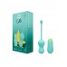Віброяйце для точки G з пультом керування Romp Cello Light Teal - 7