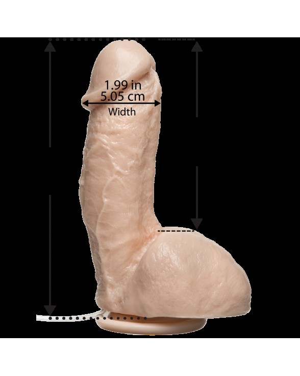 Фалоімітатор, що кінчає Doc Johnson The Amazing Squirting Realistic Cock - 1