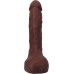 Фалоімітатор, що кінчає Doc Johnson The Realistic Cock ULTRASKYN - Squirting 9,5 Inch Chocolate - 3