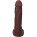 Фалоімітатор, що кінчає Doc Johnson The Realistic Cock ULTRASKYN - Squirting 9,5 Inch Chocolate - 2