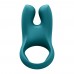 Эрекционное виброкольцо с двойной стимуляцией клитора Fun Factory CLASSIC Bottle Green - 3