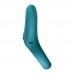 Эрекционное виброкольцо с двойной стимуляцией клитора Fun Factory CLASSIC Bottle Green - 4