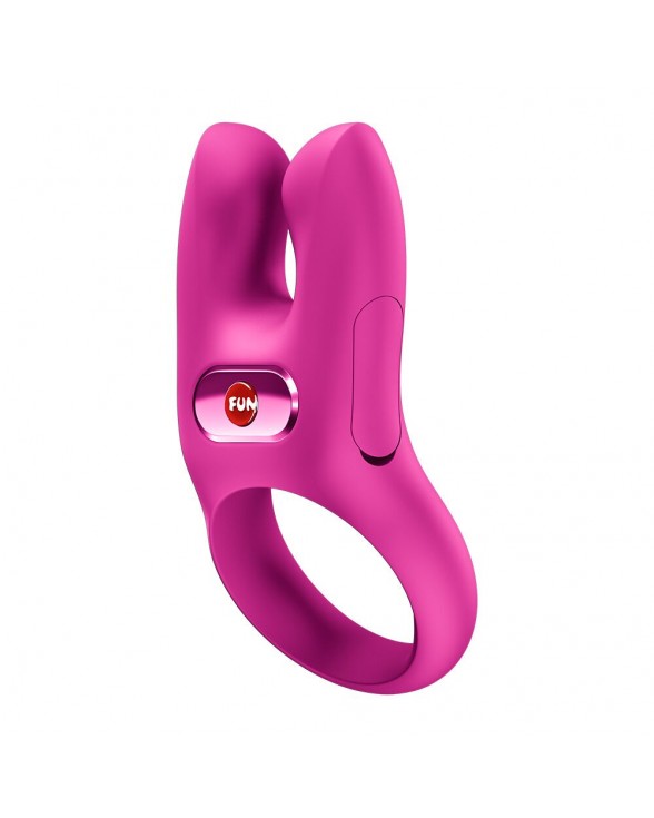 Ерекційне віброкільце з подвійною стимуляцією клітора Fun Factory NŌS CLASSIC Magenta