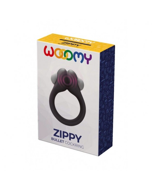 Ерекційне віброкільце Wooomy Zippy, 1 віброрежим - 3