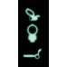 Ерекційне кільце Dorcel Power Clit White PHOSPHO - 2