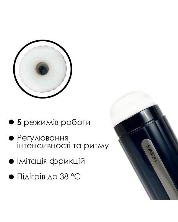 Інтерактивний смарт-мастурбатор Svakom Hannes Neo - 3