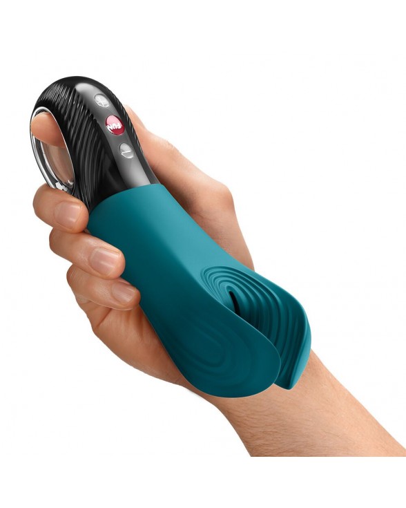 Вибратор для пениса Fun Factory MANTA Bottle Green, подходит для парных игр - 7