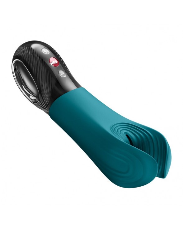 Вибратор для пениса Fun Factory MANTA Bottle Green, подходит для парных игр - 1