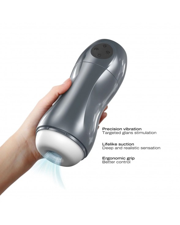 Вібромастурбатор Dorcel BLOWJOY VIBE, ефект всмоктування - 1