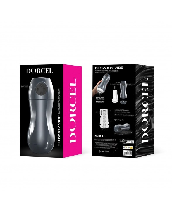 Вібромастурбатор Dorcel BLOWJOY VIBE, ефект всмоктування - 5