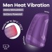 Мастурбатор Satisfyer Men Heat Vibration Battery Series імітатор мінету - 6