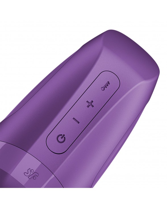Мастурбатор Satisfyer Men Heat Vibration Battery Series імітатор мінету - 4