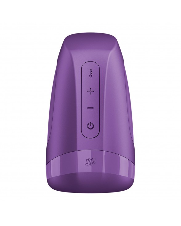 Мастурбатор Satisfyer Men Heat Vibration Battery Series імітатор мінету - 3