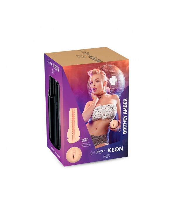 Інтерактивна секс-машина для чоловіків Kiiroo Keon Kombo Set з мастурбатором Feel Britney - 1