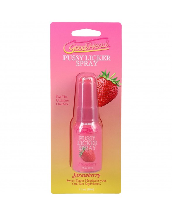 Спрей для кунилинуса Doc Johnson GoodHead Pussy Licker Spray - Strawberry 29 мл - 1