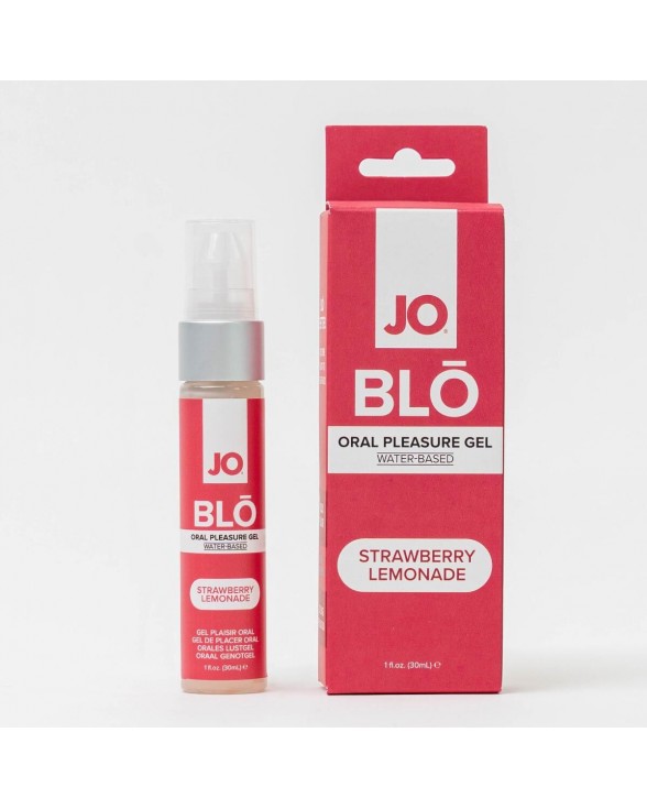 Гель для оральних пестощів JO - BLO - Strawberry Lemonade 30 мл - 2