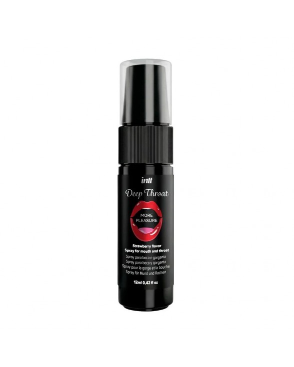Спрей для глибокого мінету Intt Deep Throat Oral Spray Strawberry (12 мл) - 1