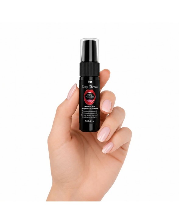 Спрей для глибокого мінету Intt Deep Throat Oral Spray Strawberry (12 мл) - 3