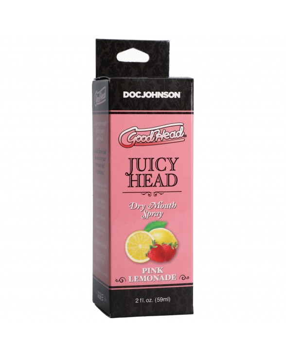 Увлажняющий оральный спрей Doc Johnson GoodHead – Juicy Head Dry Mouth Spray – Pink Lemonade 59мл - 1