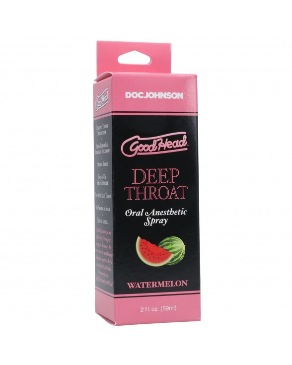 Спрей для мінету Doc Johnson GoodHead DeepThroat Spray - Watermelon 59 мл - 2