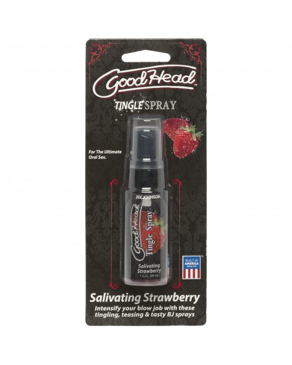 Спрей для мінету Doc Johnson GoodHead Tingle Spray - Strawberry - 1