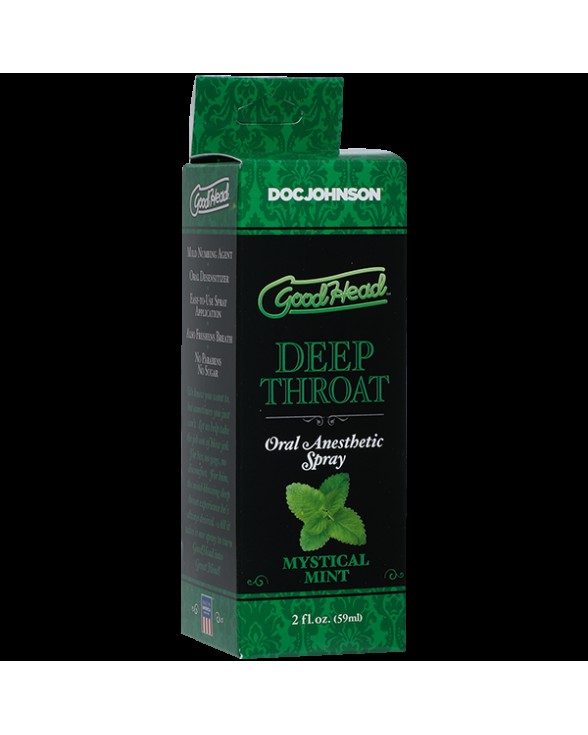 Спрей для минета Doc Johnson GoodHead DeepThroat Spray - Mystical Mint 59 мл - 1