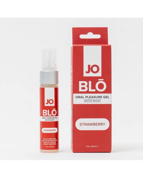 Гель для оральних пестощів JO - BLO - Strawberry 30 мл - 2