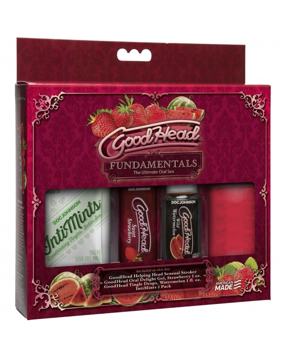 Набір для мінету Doc Johnson GoodHead Fundamentals Kit - 1