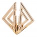 Зажимы для сосков с легкой подвеской LOCKINK Adjustable Nipple Clamps with Light Pendant - Golden - 1