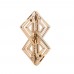 Зажимы для сосков с легкой подвеской LOCKINK Adjustable Nipple Clamps with Light Pendant - Golden - 5