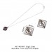 Зажимы для сосков с легкой подвеской LOCKINK Adjustable Nipple Clamps with Light Pendant - Grey - 1