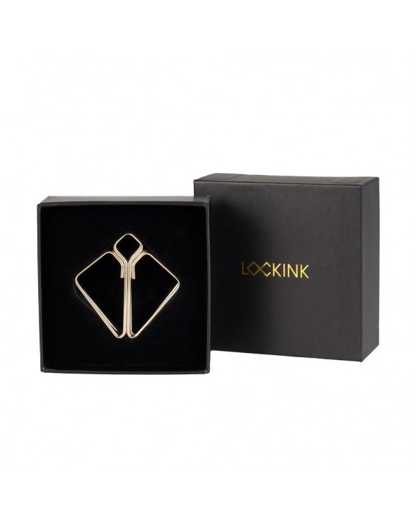 Зажимы для сосков LOCKINK Nipple Clamps - Golden - 1