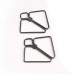 Зажимы для сосков LOCKINK Nipple Clamps - Grey - 1