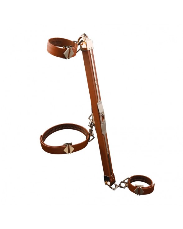 Фіксатор-розпірка LOCKINK Adjustable Spreader Bar Set - Brown - 2