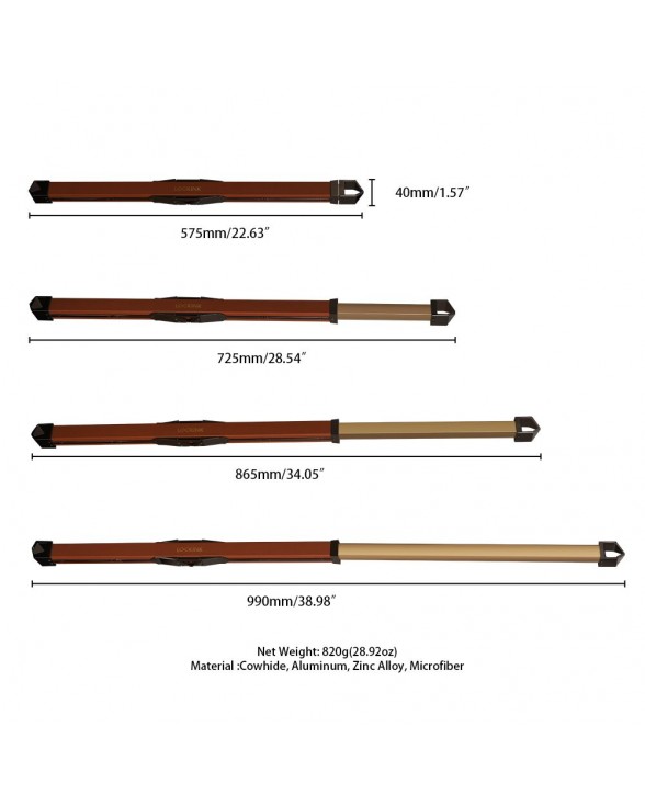 Фіксатор-розпірка LOCKINK Adjustable Spreader Bar Set - Brown - 6