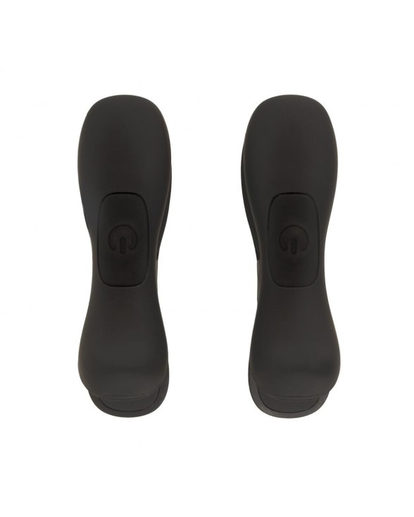 Зажимы сосков с вибрацией Bedroom Fantasies Vibrating Nipple Clamps - Black - 3
