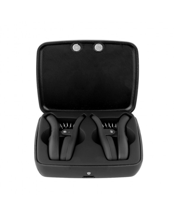 Зажимы сосков с вибрацией Bedroom Fantasies Vibrating Nipple Clamps - Black - 5