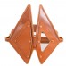 Маска на очі LOCKINK Vixen Blindfold Brown Set - 1