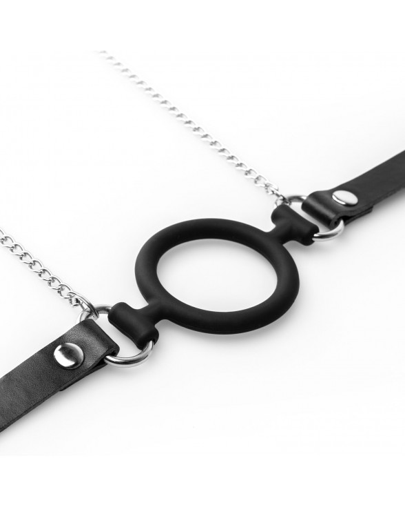 Затискачі для сосків з кляпом Bedroom Fantasies Nipple Clamps & Silicone Gag Ring - 3