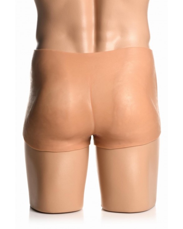 Накладна вагіна Master Series Silicone Vagina + Butt Panties - Medium - 7