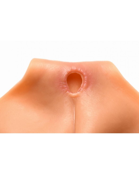 Накладна вагіна Master Series Silicone Vagina + Butt Panties - Small - 3