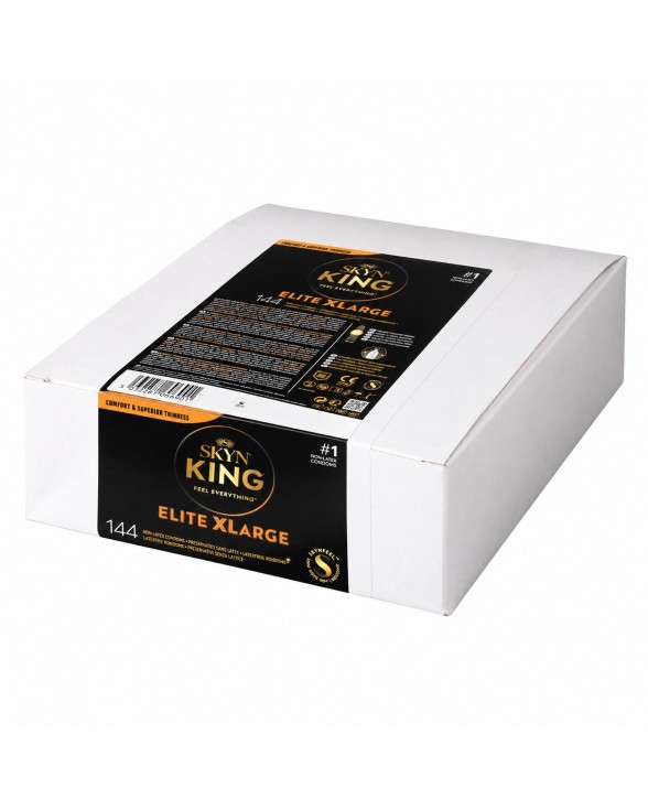 Безлатексні преміум-презервативи SKYN King Elite XLarge 144 шт